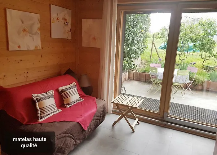 Chaleureux 2 Pieces Avec Terrasse A Apartman *